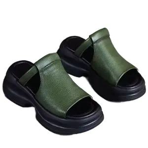 여름 스트랩 통굽 샌들 스트랩샌들 피셔맨 아이콘 미소페 탠디 발편한