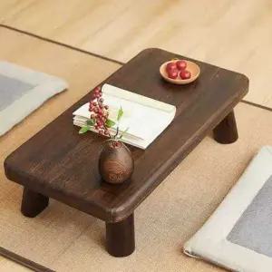 원목 낮은 다도 테이블 다과 A 탁자 앤틱 찻상 좌식 커피
