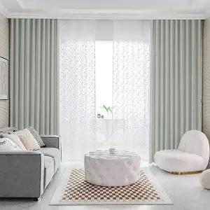 지나송 브리아나 암막커튼+코디커튼+커튼봉 특대형