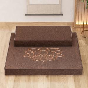 명상매트 요가매트 두꺼운 접이식 필라테스 60X60 가정용 바닥 대형 명상 매트