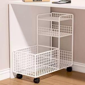 책가방 정리 정리대 가방장 책상밑 학생 사이드 화이트 거치대 사무실 단층