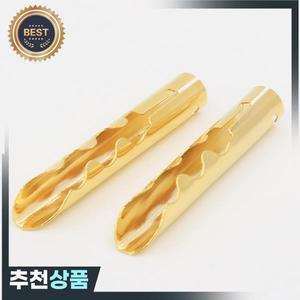 VB432G 금 구리 오디오 BFA Z-유형 4mm 바나나 플러그 스피커 케이블 커넥터 12 개
