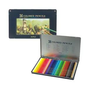 문화 넥스프로 36색 색연필 틴케이스