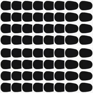 초보자를 위한 0.8mm 두께의 색소폰 및 클라리넷 마우스피스 쿠션 알토/테너 패치 패드 타원형 두꺼운 고무