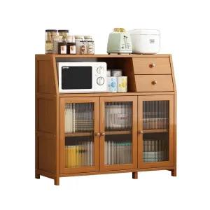 빈티지 찬장 옛날 주방 그릇장 원목 유리