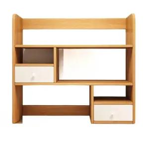 간이책꽂이 수납 꽂이 정리대 선반 2단 진열대 책상위 거치대