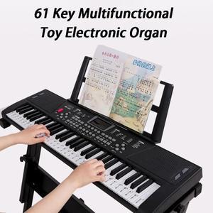 전자 오르간 61 키 휴대용  피아노 다기능 신디사이저