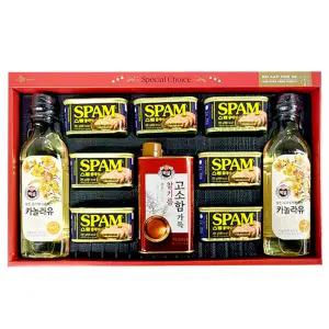 CJ 특별한선택 N호 선물 세트 1개 스팸 참기름 카놀라유 식용유 복합 설 추석 명절