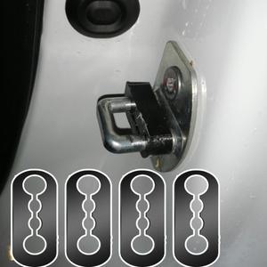 자동차 사운드 댐퍼 도어 잠금 버퍼, 르노 더스터 2 캡처 캡투르 아르카나 플루언스용, 방음 씰 데드너, 신