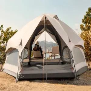 오두막 돔텐트 접이식 텐트 돔형 휴대용 인디언 야외 캠핑