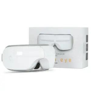 안마기 듀플렉스EM50/화이트 휴대용 눈마사지기 안대 무선 온열 찜질기 눈 충전식 진동 전기