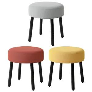 MORTFORS 뫼르트포르스 쿠션형스툴 47x47cm/쿠션의자/보조의자/화장대의자/원형