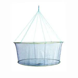 바다 메쉬 80cm 끈 새우 부클 와이어 높이 뜰망