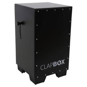 Clapbox Cajon 드럼 박스 오크 우드 (H:50.8 cm W:30.5 L: 30.5 cm) - 중국산 아님, 보너스 기능이 있는 내부 스네어 3개 | 가장 인기 Cajone 브랜드 온라인(블랙, CB50)