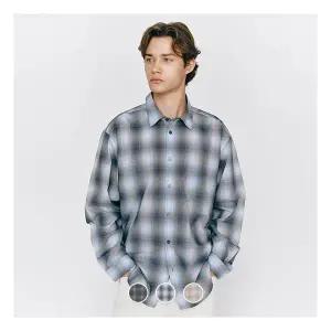 [지오다노/본사] 045520 체크 셔츠