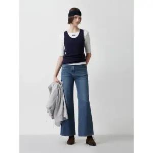 [ZOOC](대전신세계)세미와이드 부츠컷 데님 팬츠_Z254PSA407