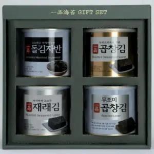 곱창김 재래김 무조미 곱창김 돌김자반 캔 선물세트 설날 답례품 사은품 판촉물 명절선물 세아커머스
