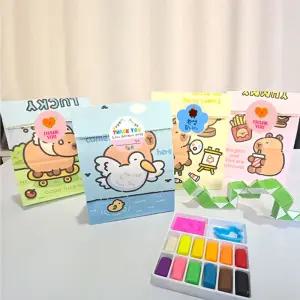 [구디백] 조물조물 칼라점토 스네이크큐브 답례품 어린이집 영어 유치원 교회 단체선물