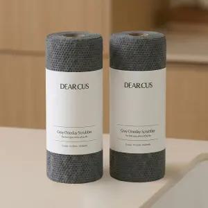 디어커스 그레이 원데이 수세미 (에코컷) 100매 2P