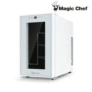 매직셰프 와인 셀러 냉장고 쿨러 8병 22L 미니 저소음 가정용 MWC-DF8W