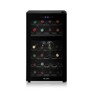엘바 블랙 와이드 와인셀러 24병 65리터 EW65DT24, 1개