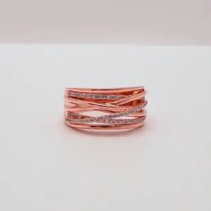 [오팔하우스] 14k 럭셔리 매쉬 레이어드링 OPGR661