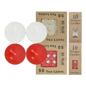 Party Club 티라이트 10입/캔들/양초/촛불/조명/미니/미니초/데코/감성/캔들초/거실/기념일/다용도/답례품