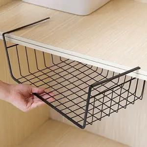 언더선반 걸이형 책상 수납 바스켓 SW04022 (KYR-WD59062)