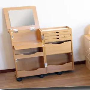 이동식 화장대 테이블 서랍형 보관함 미니 원룸 패키지