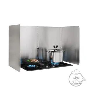 가스렌지 기름튐방지 접이식 싱크대 오염방지 대형 가림막 스텐 주방벽