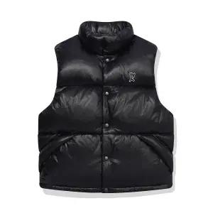 [정품] 와키윌리 아웃터 자켓 데일리 WACKY WILLY 화섬 베스트 블랙