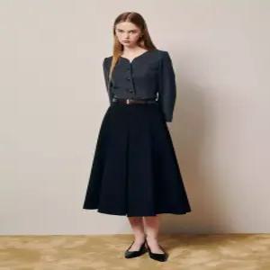 지고트 지고트 JR8A0SK289세미 포멀 플리츠 밸런스 스커트