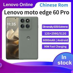 오리지널 CN롬 레노버 모토로라 모토 엣지 60 프로 5G 스마트폰 50MP 소니 이미징 6000mAh 배터리 플로팅