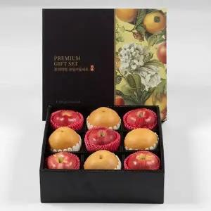[WKM] 프리미엄 사과(경북5과) 배(나주4과) 혼합 선물세트5kg