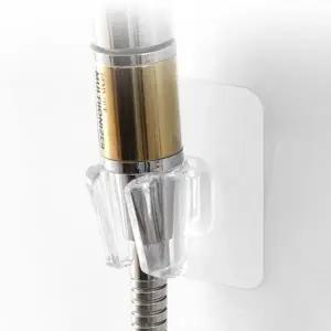 (상품선택 접착식 샤워기행거)접착식 샤워기행거걸이 샤워기헤드 거치대 수전 홀더