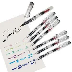 [에이치플러스몰]bns 캘리그라피 용 만년필 아트펜 붓펜 펜촉 켈러그라피