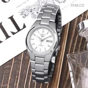 세이코5 SNK601K1 오토매틱 데이데이트 아날로그 클래식 남자 메탈 시계 d