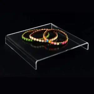 투명받침대 XC973250 촬영용 누끼용 소품 받침대 디피용 진열대