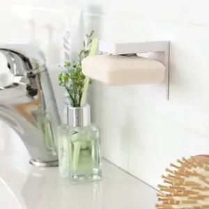 ( )욕실인테리어 무타공 자석비누홀더 받침대거치대 SD40_24331610