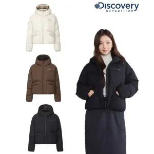 [디스커버리](대전신세계)25FW 여성 아웃포켓 다운 크롭 숏패딩 DWDJ9P056