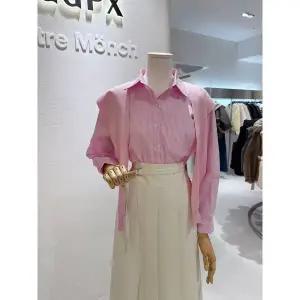 갤러리아 숄 SET 잔줄 셔츠(Q1SH003B)