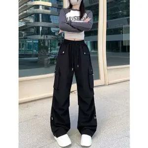 라인 방송복 방송 상의 사교 블랙 와이드 라틴