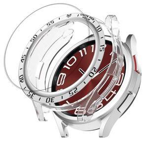 삼성 갤럭시 시계 6 클래식 화면 보호기 케이스 47mm TPU 범퍼 커버 세트 Watch6