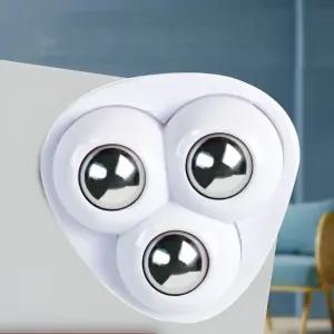 미니 레일 바퀴 3구 4p 소형 롤러 이동바퀴