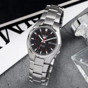 세이코5 SNK617K1 오토매틱 데이데이트 블랙 클래식 남자 메탈 시계 d