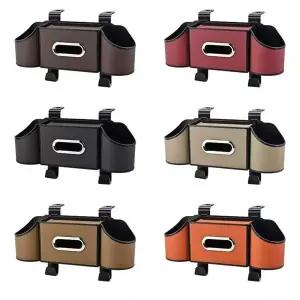 차량용 다기능 수납함 수납 뒷자석 블랙 시트 포켓 차량