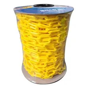 SMATO 도로용품 플라스틱체인 7MMX45M 황색 (롤)