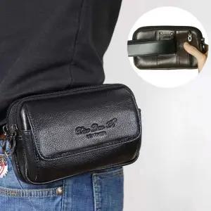 허리 핸드폰 가죽 남자 허리쌕 벨트가방 지갑 주머니