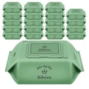 베베앙 라이트 100매 20팩 아기 물티슈