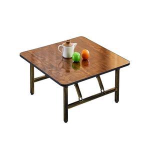 접이식 밥상 테이블 다용도 5인용 우드무늬 환자용식탁 거실 70X70X50 책상